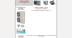 Desktop Screenshot of eco-pompe-chaleur.com